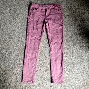 *LAST CHANCE, DONATING JANUARY 1. *BLUE ASPHALT DUSTY PINK SKINNY JEANS